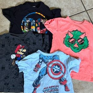 Boys 5/5T tshirt bundle